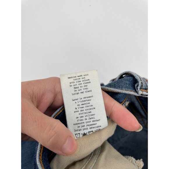 NWT Rag & Bone Womens Straight Leg Low Rise Jeans Size 26 Clean La Paz Blue - Picture 5 of 11